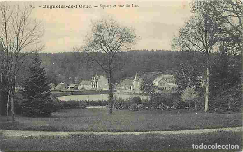Postais: France - 61 - Bagnoles de l'Orne - Square et vue du Lac - Carte Neuve - CPA - Voir Scans Recto-Verso