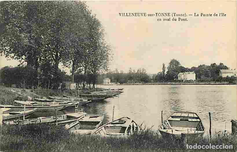 Postales: France - 89 - Villeneuve sur Yonne - La Pointe de l'Ile en aval du Pont - Carte Neuve - CPA - Voir S
