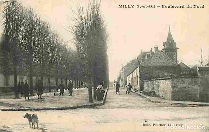 Postales: France - 91 - Milly - Boulevard du Nord - Anim&eacute;e - CPA - Voir Scans Recto-Verso