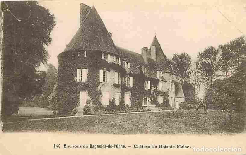 Postales: France - 61 - Bagnoles de l'Orne - Ch&acirc;teau du Bois-de-Maine aux environs de Bagnoles de l'Orne - Eta