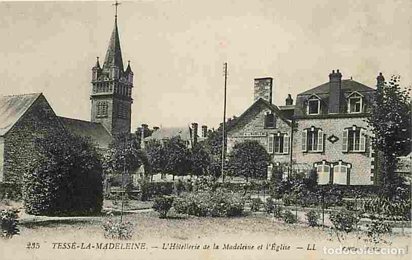Postales: France - 61 - Tess&eacute; la Madeleine - L'H&ocirc;tellerie de la Madeleine et l'&Eacute;glise - Carte Neuve - CPA - Vo