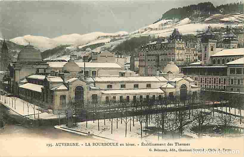 Cartoline: France - 63 - La Bourboule - En hiver - &Eacute;tablissement des Thermes - Hiver - Neige - CPA - Voir Scans