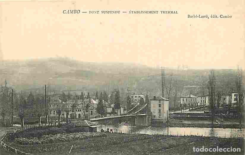 Cartes Postales: France - 64 - Cambo les Bains - Pont suspendu - Etablissement Thermal - Carte Neuve - CPA - Voir Sca