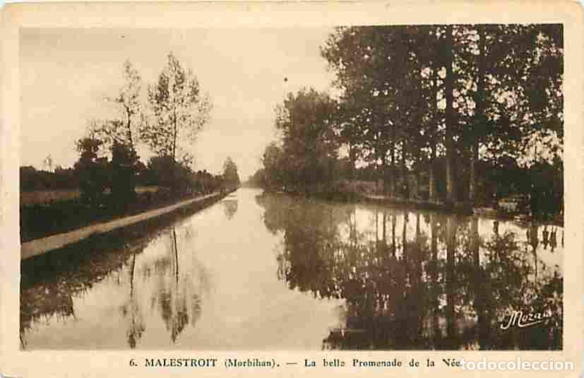 Cartes Postales: France - 56 - Malestroit - La belle Promenade de la N&eacute;e - CPA - Voir Scans Recto-Verso