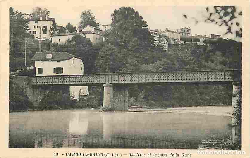 Cartes Postales: France - 64 - Cambo les Bains - La Nive et le pont de la Gare - Carte Neuve - CPA - Voir Scans Recto
