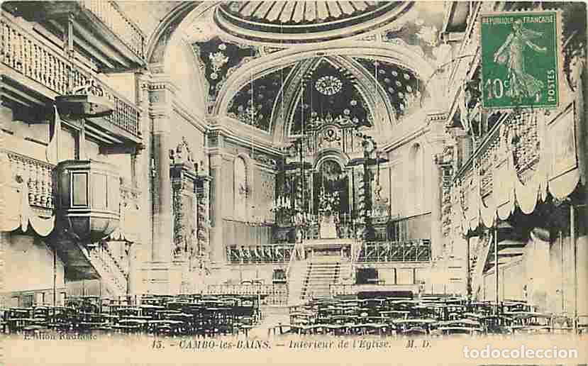 Cartes Postales: France - 64 - Cambo les Bains - int&eacute;rieur de l'Eglise - CPA - Voir Scans Recto-Verso