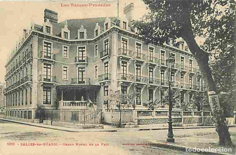 Postais: France - 64 - Salies de B&eacute;arn - Grand Hotel de la Paix - Correspondance - CPA - Voir Scans Recto-Ver