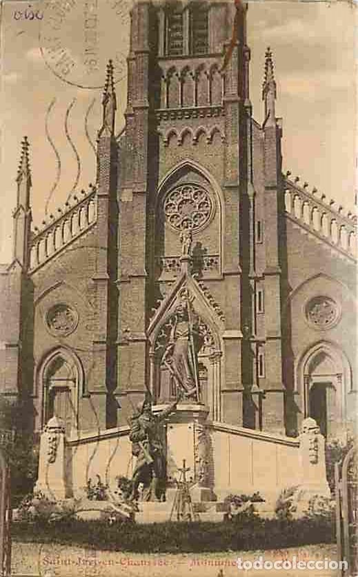 Postales: France - 60 - Saint Just en Chauss&eacute;e - Monument aux Morts - Oblit&eacute;ration ronde de 1933 - CPA - Voir