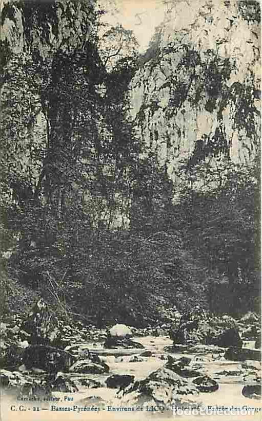 Postales: France - 64 - Pyr&eacute;n&eacute;es Atlantiques - Environs de Licq - Holcart&eacute; - Entr&eacute;e des Gorges - CPA - Voir Sc
