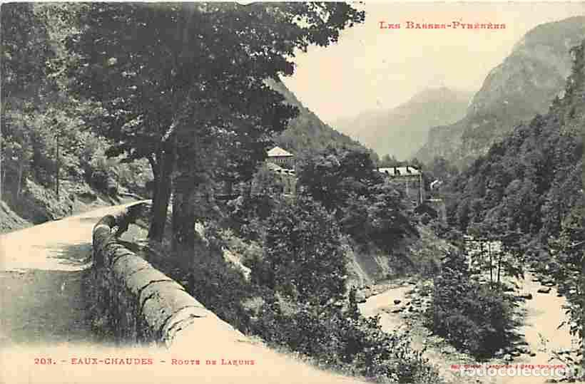 Postais: France - 64 - Eaux Chaudes - Route de Laruns - Correspondance - CPA - Voir Scans Recto-Verso
