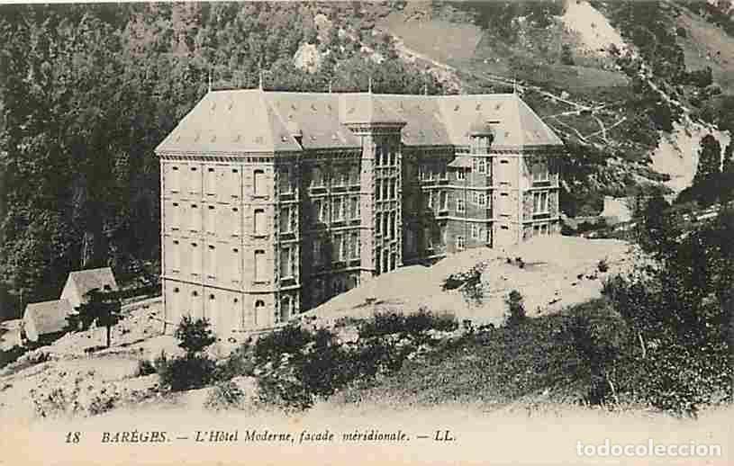 Postkarten: France - 65 - Bar&egrave;ges - L'H&ocirc;tel Moderne , fa&ccedil;ade m&eacute;ridionale - Correspondance - CPA - Voir Scans Rec