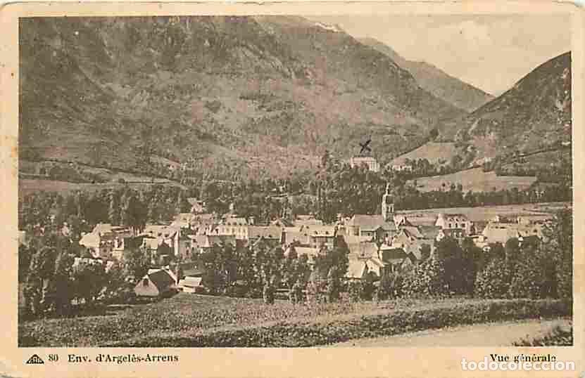 Postkarten: France - 65 - Arrens - Vue G&eacute;n&eacute;rale - Correspondance - Oblit&eacute;ration ronde de 1947 - Voir Timbre Mari