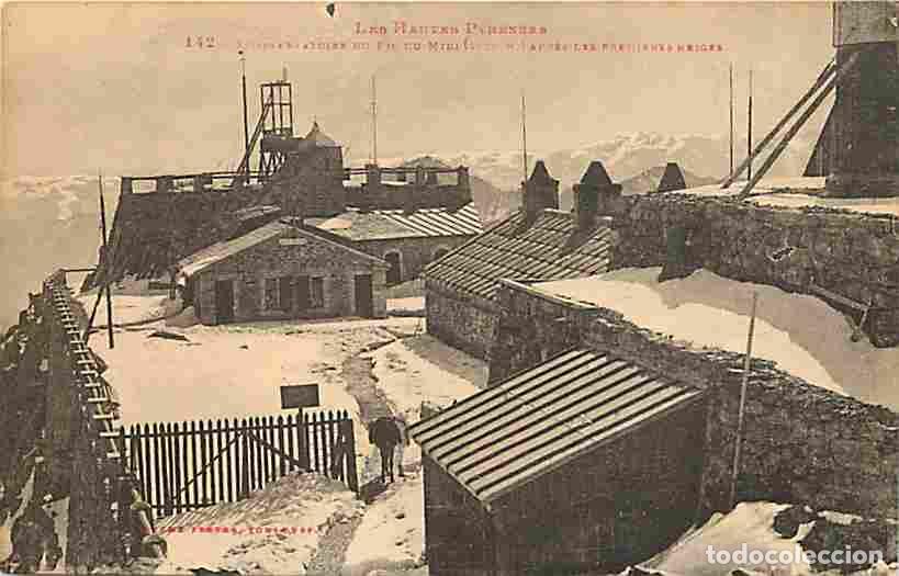 Postkarten: France - 65 - Hautes Pyr&eacute;n&eacute;es - L'Observatoire du Pic du Midi apr&egrave;s les premi&egrave;res neiges - Carte Neu