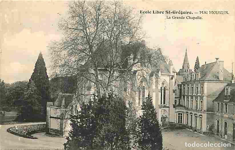 Postkarten: France - 67 - Marmoutier - Ecole Libre Saint-Gr&eacute;goire - La Grande Chapelle - Oblit&eacute;ration ronde de 1