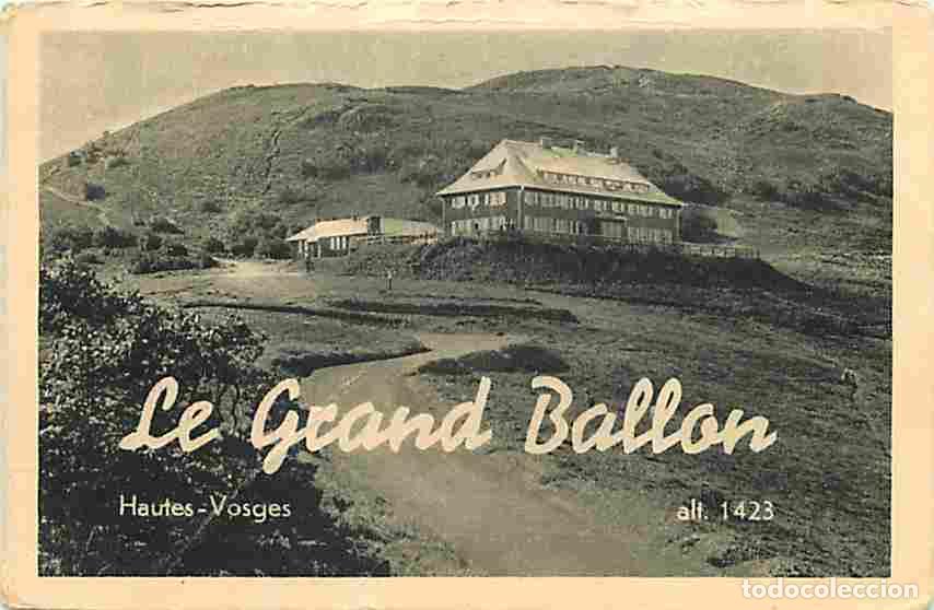 Postkarten: France - 68 - Le Grand Ballon - Flamme Postale de la Foire au Vins d'Alsace de Colmar 1951 - Voir Ti