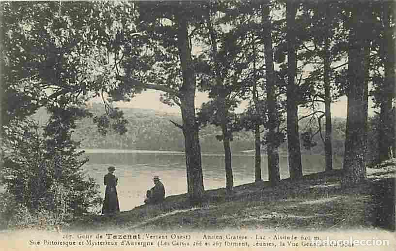Postkarten: France - 63 - Puy de Dome - Gour de Tazenat - Anim&eacute;e - Correspondance - CPA - Voir Scans Recto-Verso