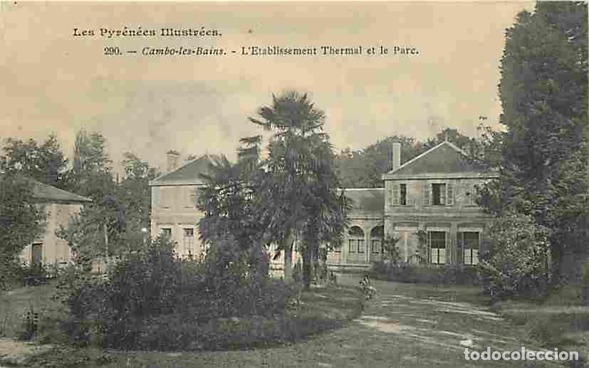 Postkarten: France - 64 - Cambo les Bains - L'Etablissement Thermal et le Parc - Pr&eacute;curseur - Carte Neuve - CPA