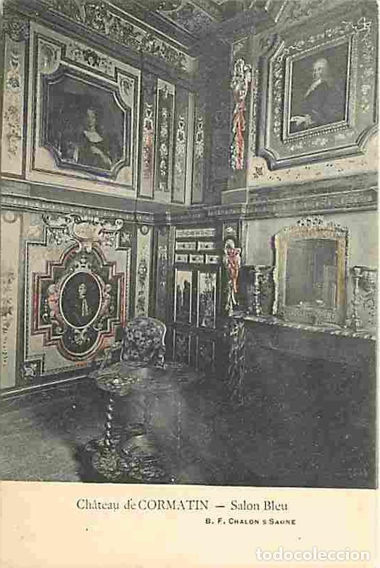 Cartes Postales: France - 71 - Cormartin - Ch&acirc;teau de Cormartin - Salon Bleu - CPA - Voir Scans Recto-Verso
