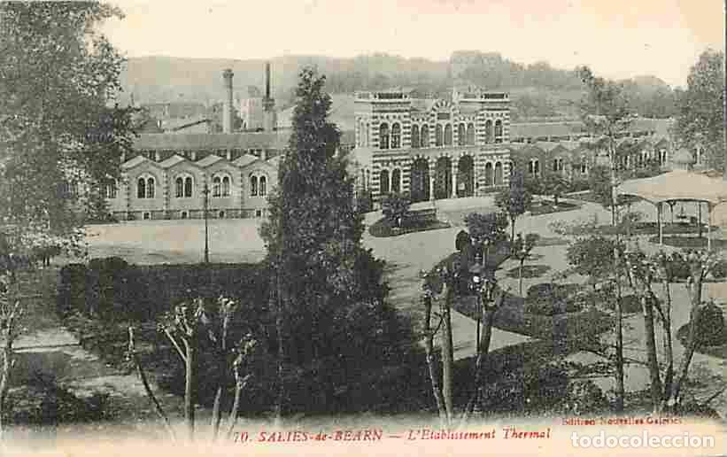 Cartes Postales: France - 64 - Salies de B&eacute;arn - L'Etalissement Thermal - Etat l&eacute;ger pli visible - CPA - Voir Scans R