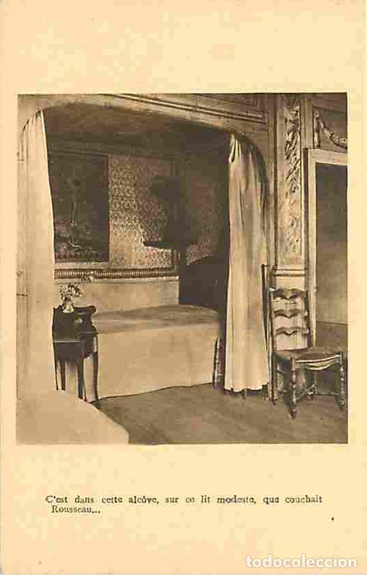 Cartes Postales: France - 73 - Les Charmettes - C'est dans cette alc&ocirc;ve sur ce lit modeste, que couchait Rousseau - C