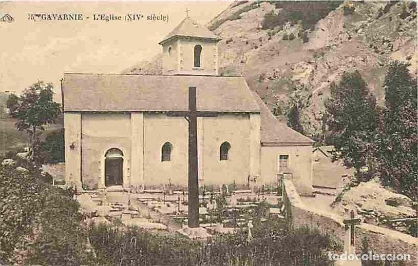 Cartoline: France - 65 - Gavarnie - L'Eglise - Oblit&eacute;ration ronde de 1933 - CPA - Voir Scans Recto-Verso
