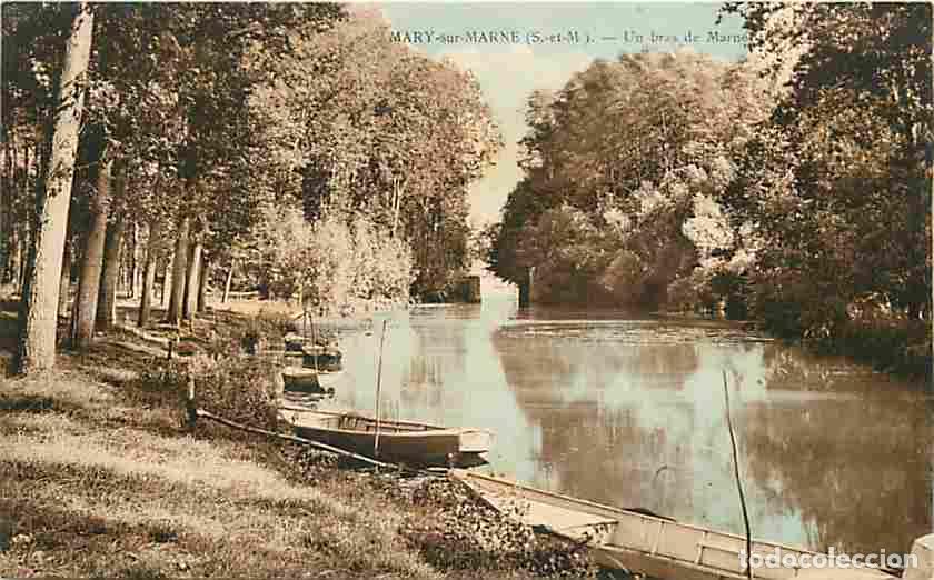 Cartoline: France - 77 - Mary sur Marne - Un bras de Marne - Correspondance - CPA - Voir Scans Recto-Verso