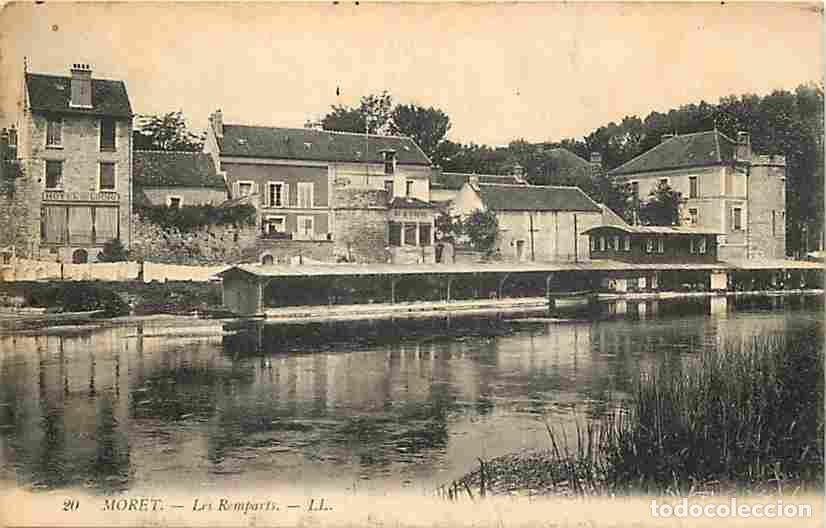 Cartoline: France - 77 - Moret - Les Remparts - Voyag&eacute;e en 1919 - CPA - Voir Scans Recto-Verso