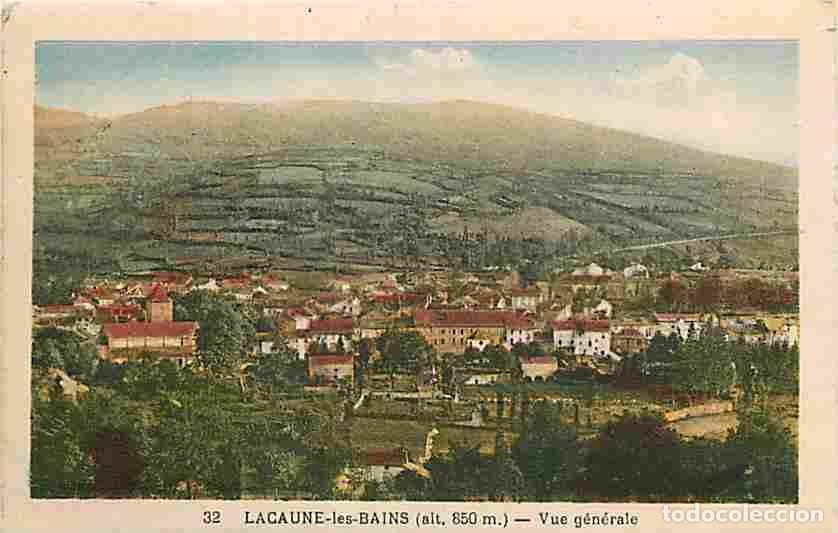 Cartes Postales: France - 81 - Lacaune les Bains - Vue G&eacute;n&eacute;rale - Coloris&eacute;e - CPA - Voir Scans Recto-Verso