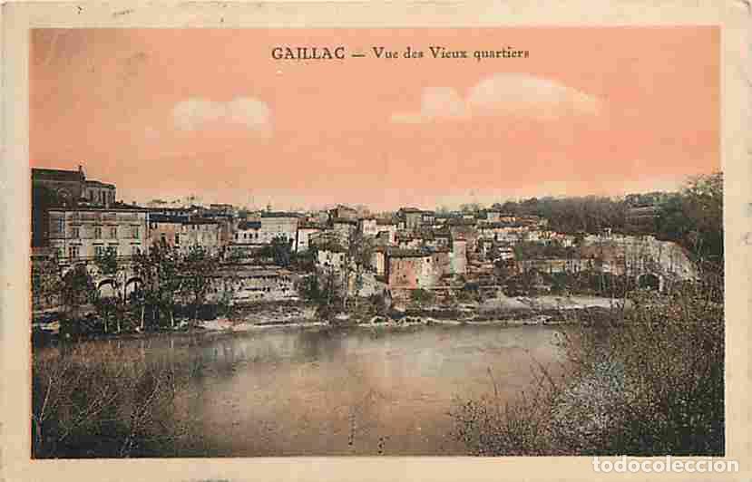 Cartes Postales: France - 81 - Gaillac - Vue des Vieux quartiers - Etat pli visible - CPA - Voir Scans Recto-Verso