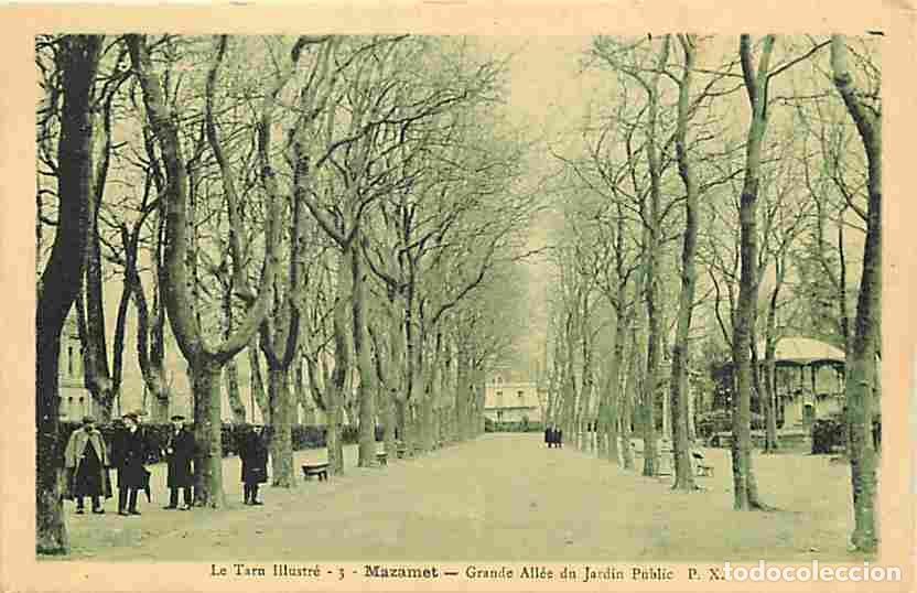 Cartes Postales: France - 81 - Mazamet - Grande All&eacute;e du Jardin Public - Anim&eacute;e - CPA - Voir Scans Recto-Verso