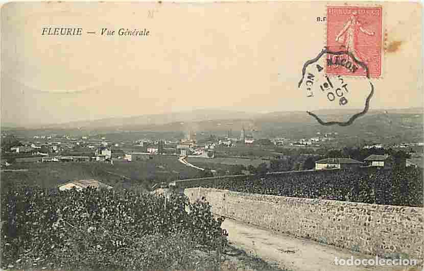 Postales: France - 69 - Fleurie - Vue G&eacute;n&eacute;rale - Correspondance - Oblit&eacute;ration ronde de 1906 - CPA - Voir Scan