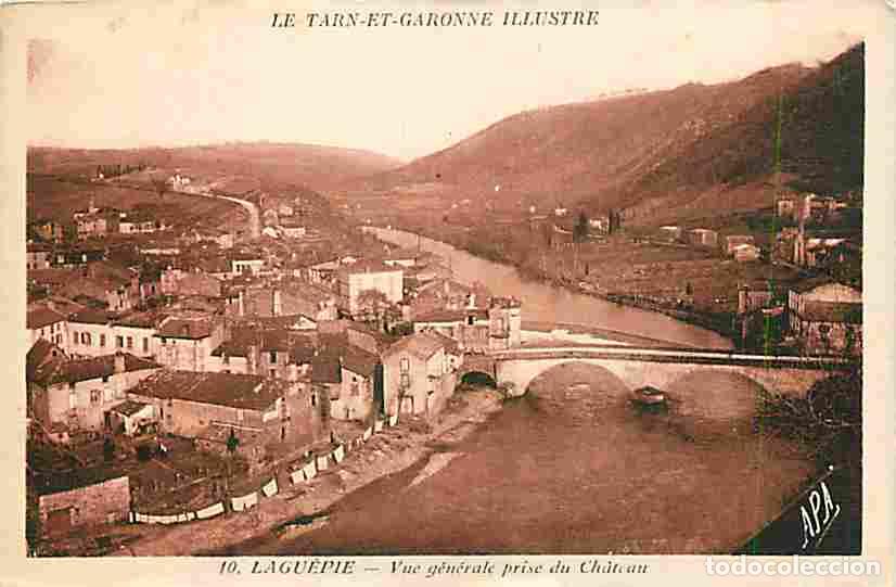 Postales: France - 82 - Lagu&eacute;pie - Vue G&eacute;n&eacute;rale prise du Ch&acirc;teau - Carte Neuve - CPA - Voir Scans Recto-Verso