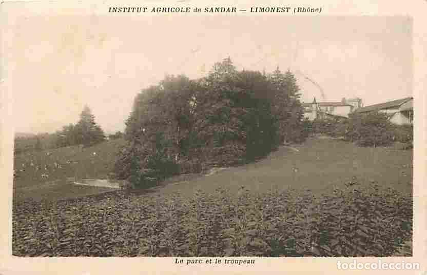 Postales: France - 69 - Limonest - Institut Agricole de Sandar - Le Parc et le Troupeau - CPA - Voir Scans Rec