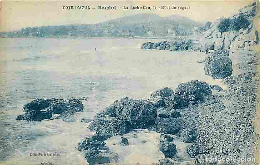 Postkarten: France - 83 - Bandol - La Roche Coup&eacute;e - Effet do vagues - Carte Neuve - CPA - Voir Scans Recto-Vers