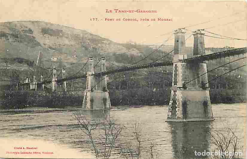Postkarten: France - 82 - Boudou - Pont de Coudol pr&egrave;s de Moissac - CPA - Voir Scans Recto-Verso