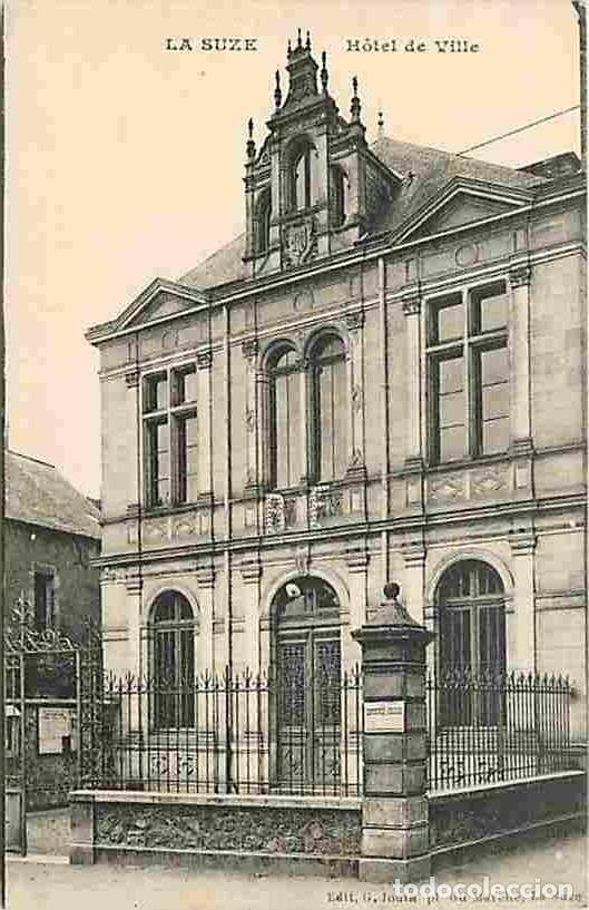 Postales: France - 72 - La Suze - Hotel de Ville - Correspondance - CPA - Voir Scans Recto-Verso
