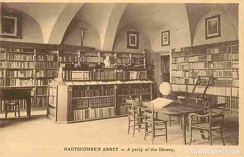 Postales: France - 73 - Saint-Pierre-de-Curtille - Abbaye d'Hautecombe - Une partie de la librairie - Carte Ne