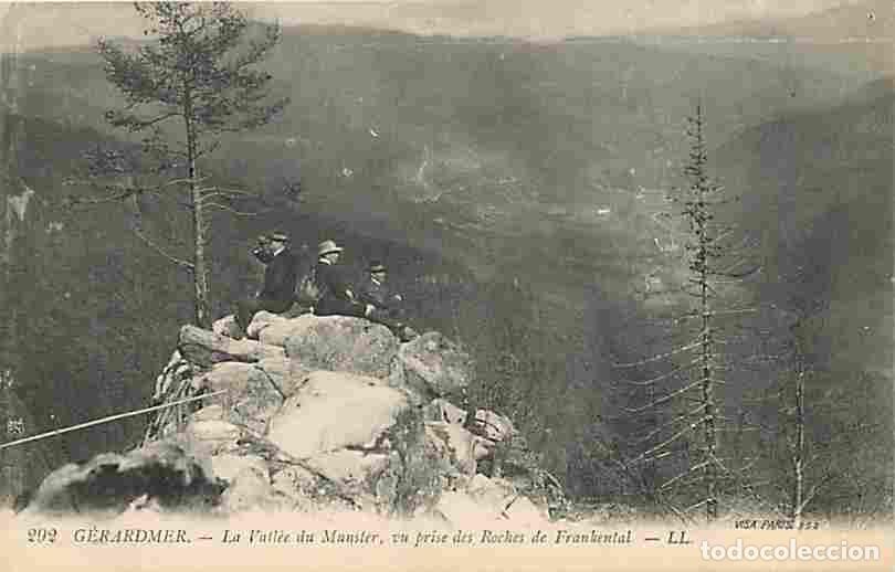 Cartoline: France - 88 - G&eacute;rardmer - La Vall&eacute;e du Munster, vue prise des Roches de Frankental - Anim&eacute;e - Carte