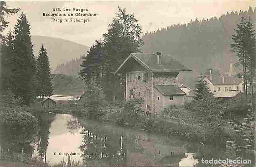 Cartoline: France - 88 - G&eacute;rardmer - Etang de Kichompr&eacute; - Voyag&eacute;e en 1916 - CPA - Voir Scans Recto-Verso