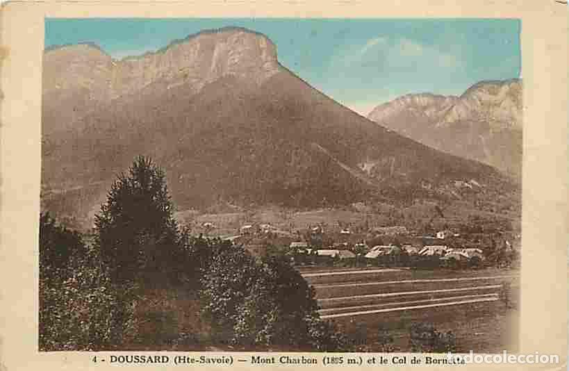 Cartoline: France - 74 - Doussard - Mont Charbon (1895 m) et le Col de Bornette - CPA - Voir Scans Recto-Verso