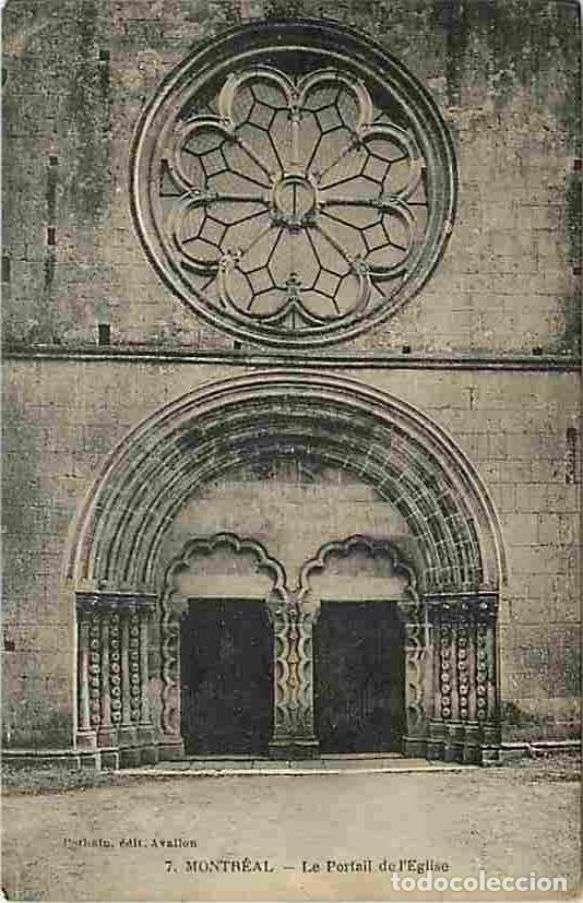 Postkarten: France - 89 - Montr&eacute;al - Le Portail de l'Eglise - Carte Neuve - CPA - Voir Scans Recto-Verso