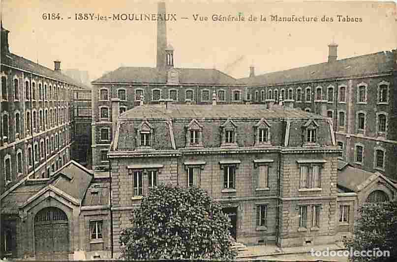 Postkarten: France - 92 - Issy les Moulineaux - Vue G&eacute;n&eacute;rale de la Manufacture des Tabacs - Correspondance - Voy