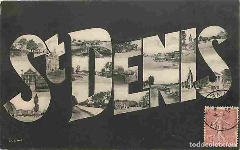 Postkarten: France - 93 - Saint Denis - Multivues - Oblit&eacute;ration ronde de 1905 - CPA - Voir Scans Recto-Verso