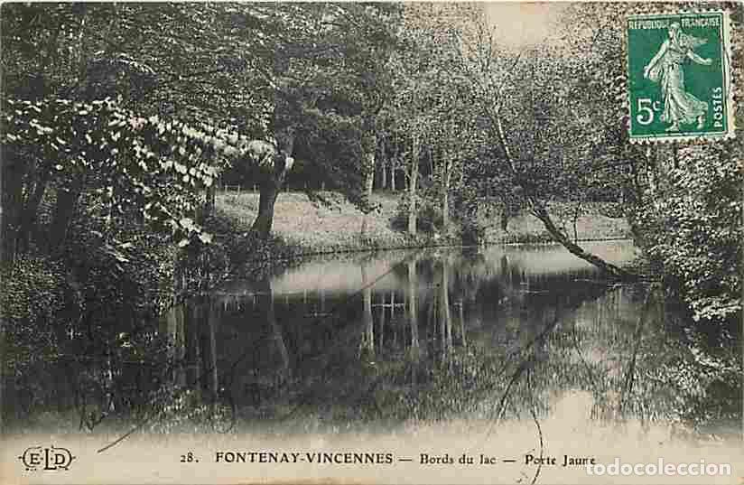 Postkarten: France - 94 - Fontenay - Vincennes - Bords du Lac - Porte Jaune - CPA - Voir Scans Recto-Verso