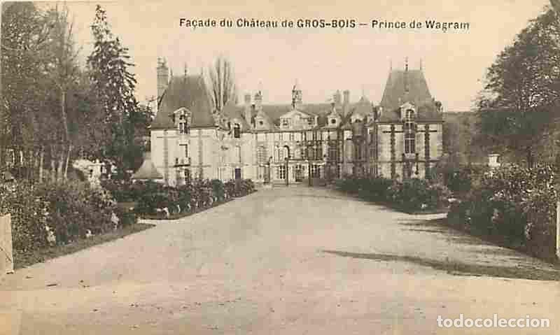 Postkarten: France - 94 - Boissy Saint L&eacute;ger - Fa&ccedil;ade du Ch&acirc;teau de Gros-Bois - Prince de Wagram - Correspondanc