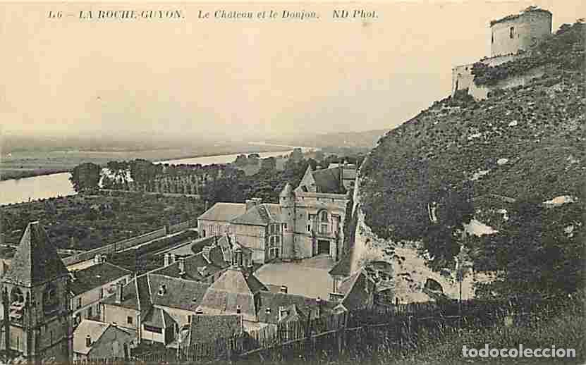 Postkarten: France - 95 - La Roche Guyon - Le Ch&acirc;teau et le Donjon - CPA - Voir Scans Recto-Verso