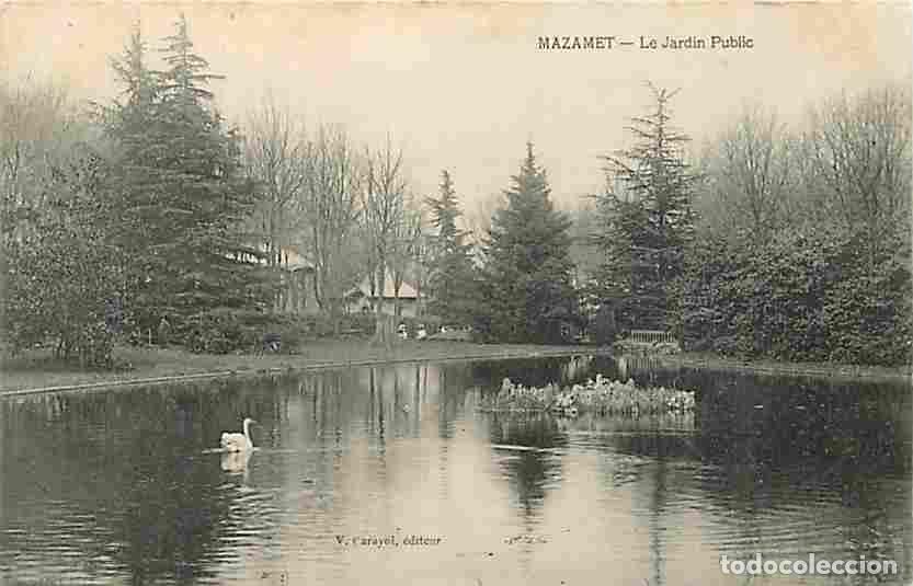 Postkarten: France - 81 - Mazamet - Le Jardin Public - Oblit&eacute;ration ronde de 1906 - CPA - Voir Scans Recto-Verso