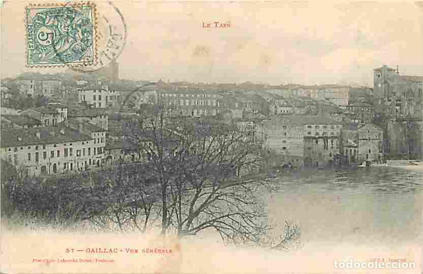 Cartoline: France - 81 - Gaillac - Vue G&eacute;n&eacute;rale - Oblit&eacute;ration ronde de 1904 - CPA - Voir Scans Recto-Verso