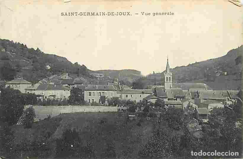 Cartoline: France - 01 - Saint Germain de Joux - Vue G&eacute;n&eacute;rale - Correspondance - Oblit&eacute;ration ronde de 1915 - E