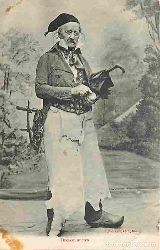 Cartoline: France - 01 - Ain - Type Bressan - Anim&eacute;e - Folklore - Etat taches visible - CPA - Voir Scans Recto-